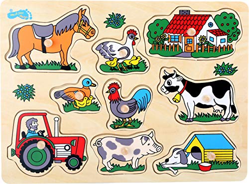 Small Foot Design 1767 Puzzle de madera - Jouets & Jeux en promo à 4.99€
