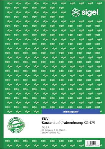 Sigel KG429 Livre de caisse électronique, Steuerschiene... - Animalerie Amazon France à 17.93€