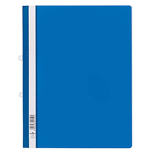 Durable 258006 Dossier à couverture Transparent Bleu