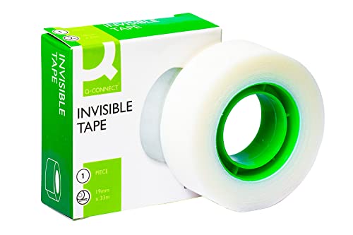 Q-Connect - Cinta Adhesiva Kf02164, 33 M X 19 Mm... - Fournitures Bureau Amazon Espagne à 2.99€