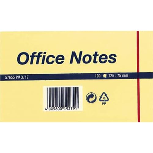 tesa Notizblätter, 100 Blätter - Fournitures Bureau Amazon Allemagne à 1.19€