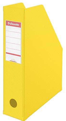 Esselte, porte-revues PVC, Dos de 7 cm, A4, Jaune, 56001 - Amazon France à 4.21€
