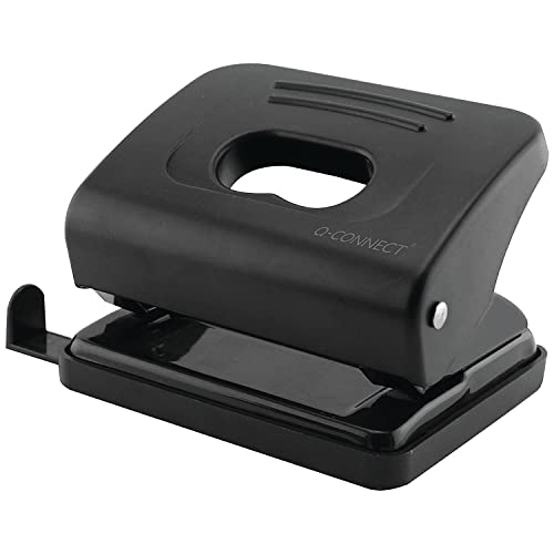 Q-Connect Medium Duty Hole Punch 20 Sheet Black 87 - Maison & Cuisine Amazon Royaume-Uni à 3.42€