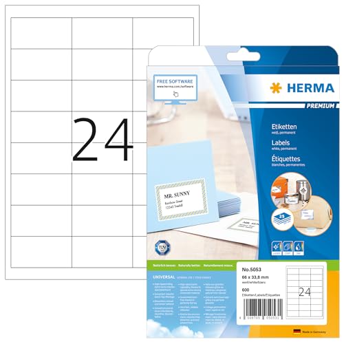 Herma SuperPrint Etiketten Etikett 66x33,8mm SuperPrint... - Fournitures Bureau Amazon Royaume-Uni à 9.91€