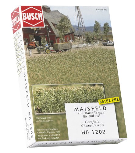 Busch 1202 - Campo de maíz (100 cm2 para circuitos de... - Jardin & Extérieur Amazon Espagne à 9.17€