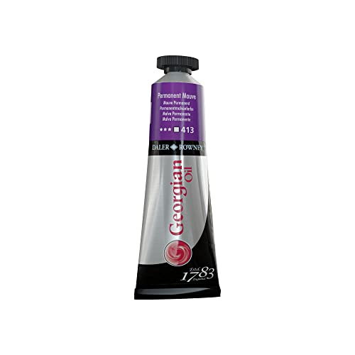 Daler Rowney Georgian Oil : 38ml PERMANENT MAUVE en promo à 8,99€ (-81%) sur Amazon FR