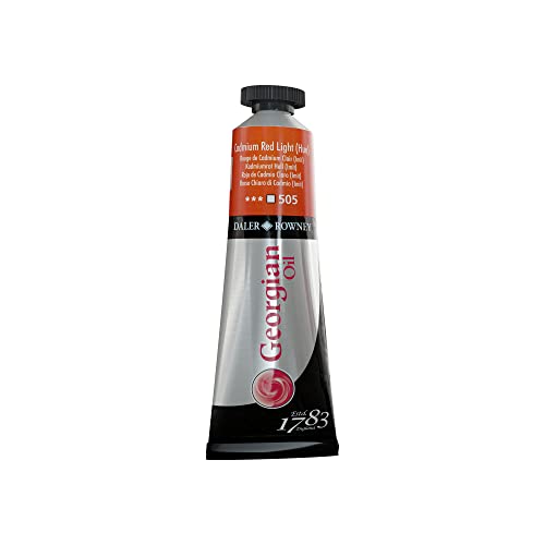 Daler Rowney Georgian Oil Colour 38 ml - Cadmium Red Light... - Jouets & Jeux Amazon France à 10.99€