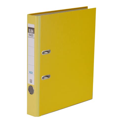 Elba Classeur A4, rado brillant, fin, papier raffiné... - Fournitures Bureau Amazon France à 33.97€