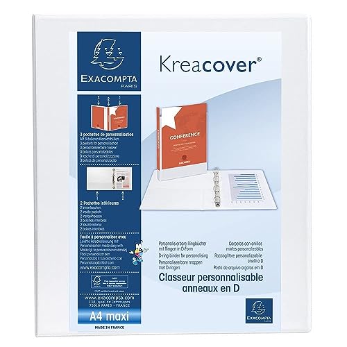 Exacompta - 51842E - 1 Raccoglitore Personalizzabile... - Maison & Cuisine Amazon Italie à 4.10€