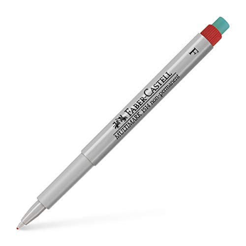 Faber-Castell 151421 - Marker Multimark F, non-permanent... - Fournitures Bureau Amazon Allemagne à 1.05€
