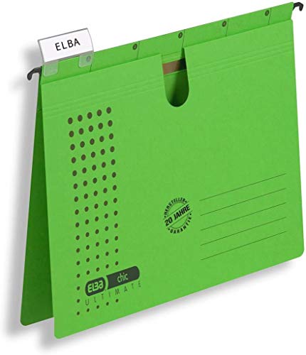 Elba 100552096 Hängemappen und Zubehör Hängehefter Chic grün - Amazon Germany à 2.05€
