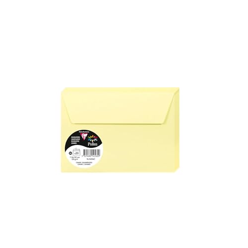 Clairefontaine Enveloppes C6 Canari 120g Auto-Adhésives Lot... - Auto & Moto Amazon France à 5.19€