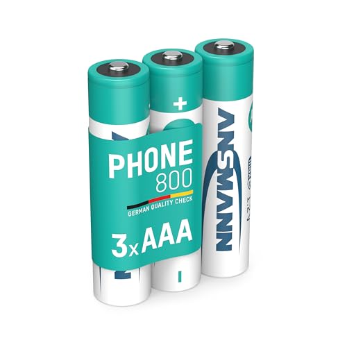 ANSMANN Piles AAA 800 mAh NiMH 1,2 V rechargeables (lot de... - High-Tech & Électronique Amazon France à 5.01€