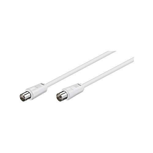 Goobay 50910 Antenna Cable (<70 dB), 2X Shielded, 0.5m... - High-Tech & Électronique Amazon Royaume-Uni à 3.75€