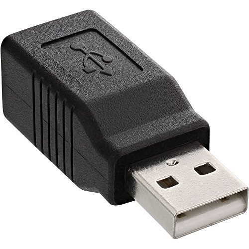 InLine 33443 USB 2.0 Adapter, Stecker A auf Buchse B - Tech & Electronics Amazon Germany à 1.84€