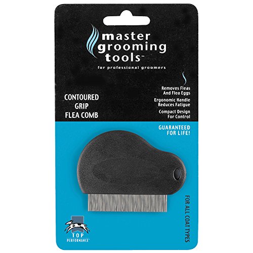 Master Grooming Tools Contoured Grip Flea Combs — Ergonomic... - Beauty & Fragrances Amazon UK à 5.30€