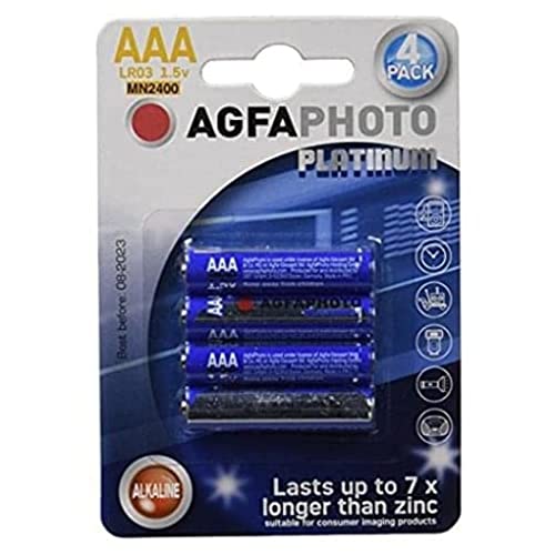 AgfaPhoto Micro AAA Batterien LR03, 4er Pack - Sports & Fitness Amazon Allemagne à 2.99€