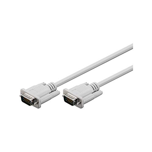 Goobay 68310 Cavo per Monitor VGA, Placcato Nickel, Grigio... - Tech & Electronics Amazon Italy à 3.49€
