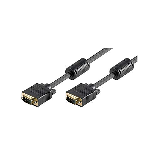 Goobay 50135 Cavo per Monitor SVGA Full HD, Dorato, Nero, 2... - High-Tech & Électronique Amazon Italie à 7.78€