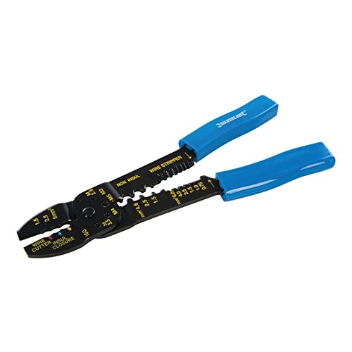 Silverline Crimping & Stripping Pliers 230mm (PL52) - Maison & Cuisine en promo à 1.89€