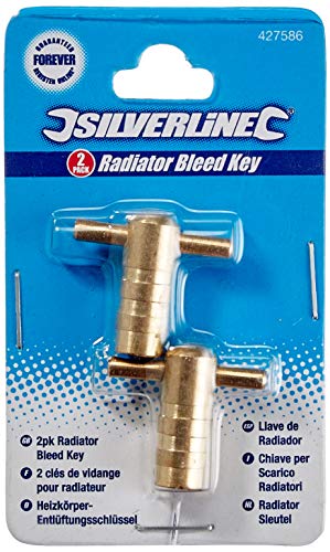 Silverline 427586 2 clés de vidange pour radiateur - Bricolage & Outils Amazon France à 2.99€