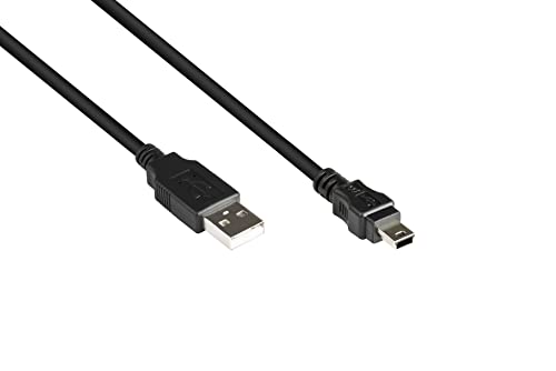 Alcasa 3310-AM5 câble USB 5 m USB A Mini-USB B Noir... - Tech & Electronics Amazon France à 9.26€