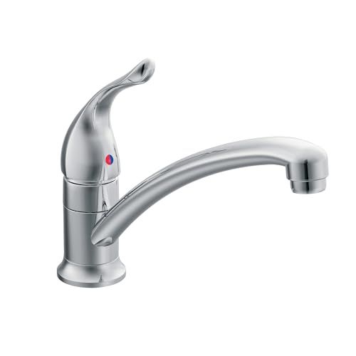 Moen Chateau Chrome One-Handle Single Hole Low Arc Standard... - Maison & Cuisine en promo à 36.39€