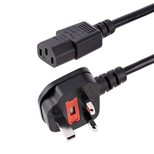 StarTech.com Standard UK Computer Power Cord - Power cable... - High-Tech & Électronique en promo à 7.48€