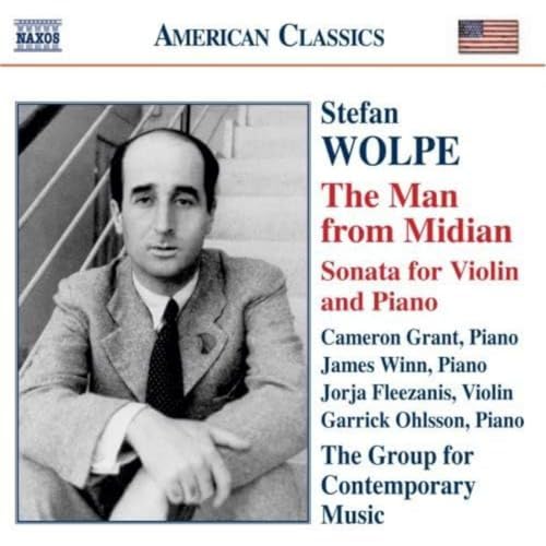 Stefan Wolpe: The Man from Midian; Sonata for violin & piano en promo à 3,29€ (-63%) sur Amazon FR