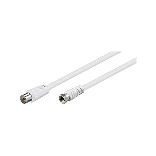 Wentronic AKFC 250 2.5m 2.5m Coaxial SAT Color blanco... - High-Tech & Électronique en promo à 4.76€