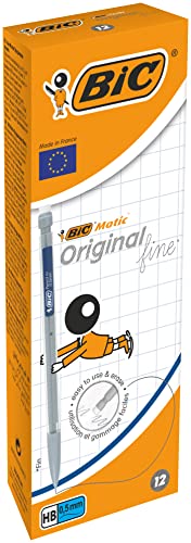 BIC Matic Original Mechanical Pencils - Box of 12- Fine... - Bon plan à 7.92€