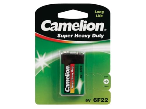 Camelion Zinc-Carbono - Pila Rectangular - 9 V - 400 mAh (1... - Auto & Moto Amazon Espagne à 1.54€