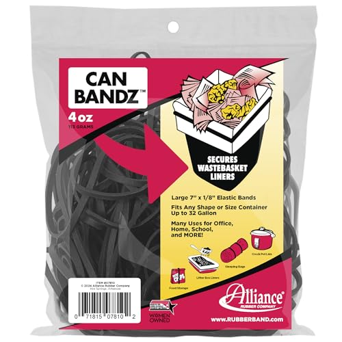 Alliance Rubber Company Inc. Can Bands 7-Inchx.12-Inch 50... - Maison & Cuisine Amazon Royaume-Uni à 4.61€