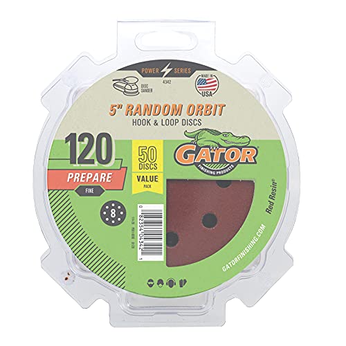 Gator 4342 12,7 cm zufällige Orbit Klettscheiben... - DIY & Tools Amazon Germany à 10.60€