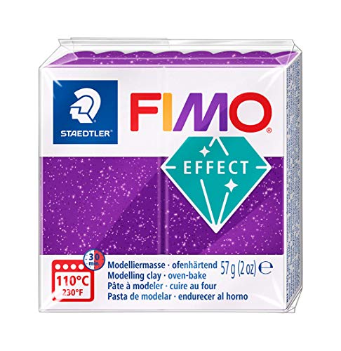 STAEDTLER 8020-602 - Fimo Effect Normalblock, 57 g, lila... - Loisirs Créatifs Amazon Allemagne à 1.99€