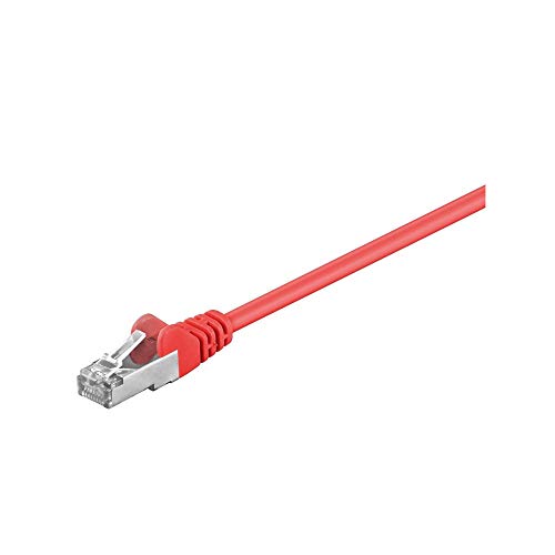 CAT 5e Câble de Liaison, F/UTP, Rouge, 3m Longueur de Câble - Animalerie Amazon France à 1.99€