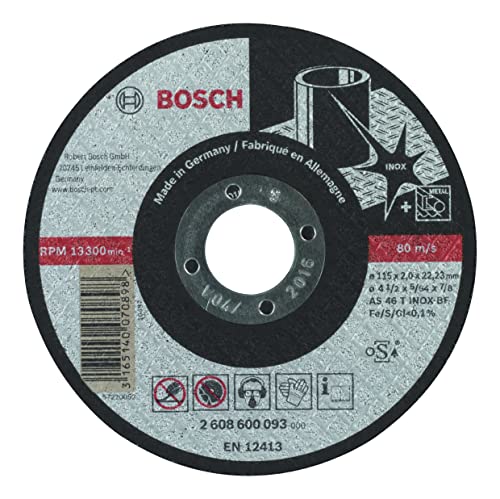 Bosch 1x Mola da taglio PRO Stainless Steel di lunga durata... - Bricolage & Outils Amazon Italie à 1.65€
