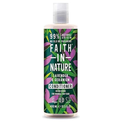 Faith In Nature Natural Lavender & Geranium Conditioner... - Beauty & Fragrances Amazon UK à 2.99€