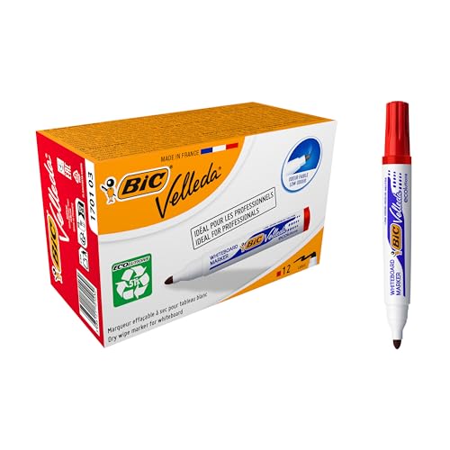 BIC Velleda 1701 ECOlutions Feutres pour Tableau Blanc... - Maison & Cuisine Amazon France à 6.67€