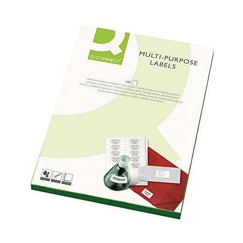 Q-Connect KF01583 Packung mit 1800 Mehrzwecketiketten - Amazon Allemagne à 11.00€