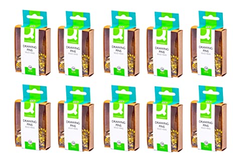 Q-Connect KF02018Q Punaises Lot de 10 (Import Royaume Uni) en promo à 9,64€ (-54%) sur Amazon FR