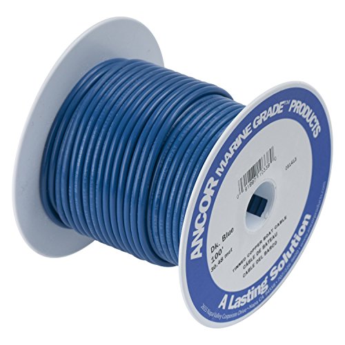 Ancor 106110 Tinned Copper Wire, 12 AWG (3mm2), Dark Blue... - Home & Kitchen Amazon UK à 13.15€