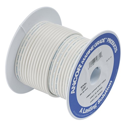 ANcor White 6 AWG Tinned Copper Wire - 100' - Maison & Cuisine Amazon Royaume-Uni à 56.32€