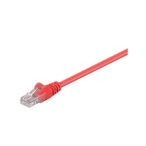 Goobay 68369 CAT 5e Patchkabel, U/UTP, Rot - Animalerie Amazon Allemagne à 1.22€