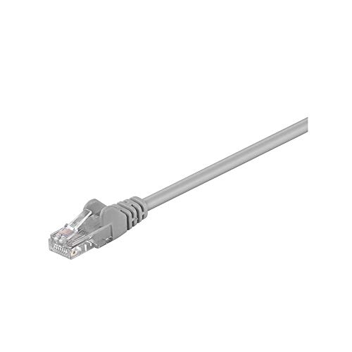 Goobay 68342 CAT 5e Cavo Patch, Rete U/UTP, Grigio, 1m... - Animalerie en promo à 0.87€
