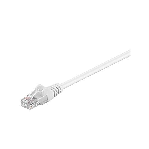 Goobay 68503 CAT 5e Cavo Patch, Rete U/UTP, Bianco, 15m... - Animalerie Amazon Italie à 3.38€