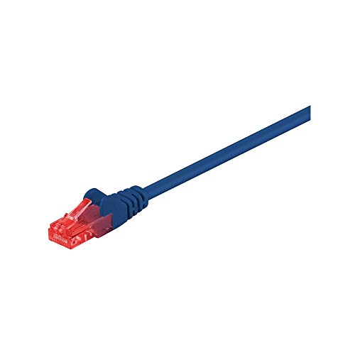 Goobay 68427 CAT 6 Cavo Patch, Rete U/UTP, Blu, 7.5m Length - Animalerie Amazon Italie à 4.30€