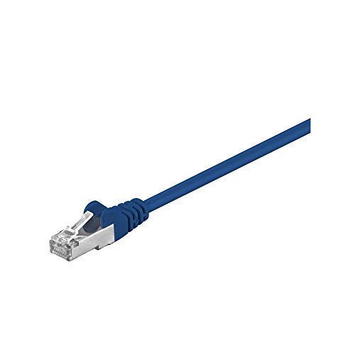 Goobay 68055 CAT 5e Patchkabel, SF/UTP, Blau - Animalerie en promo à 1.98€