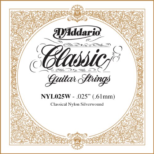 Corda singola D’Addario NYL025W classica in rame argentato... - High-Tech & Électronique Amazon Italie à 3.40€