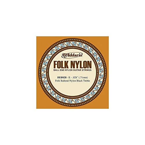 D'Addario BEB028 Folk Nylon, cuerda individual para... - Beauty & Fragrances Amazon Spain à 2.00€